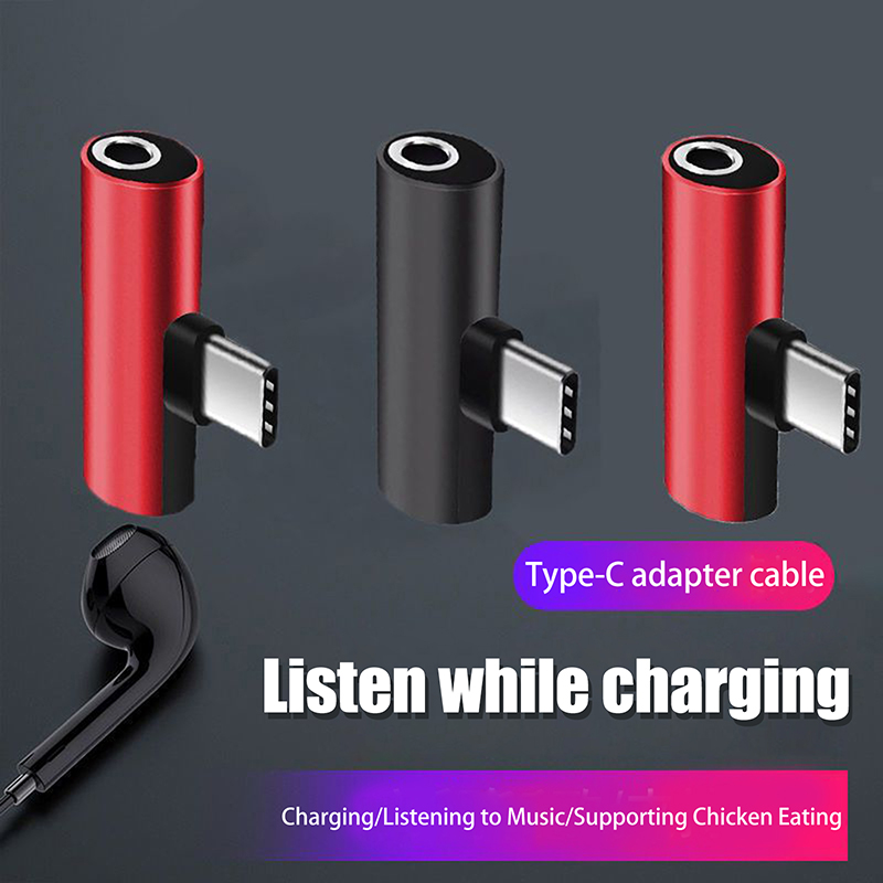 Audio And Music Splitter - USB Type-C To 3.5 Mm Headphone