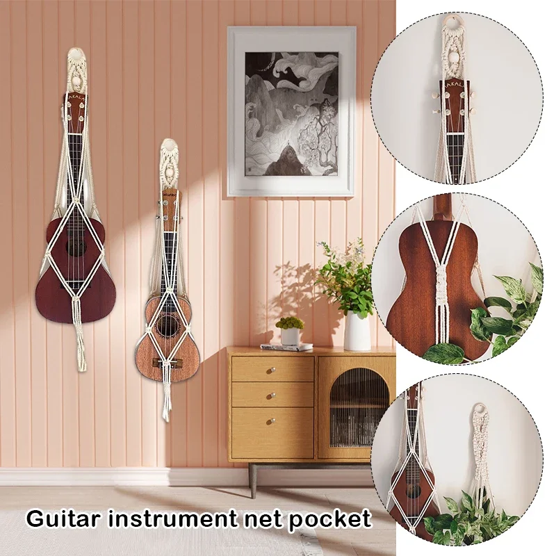 21inch Guitar Wall Hanging Net - Bass Guitar Strings ulasan dan harga