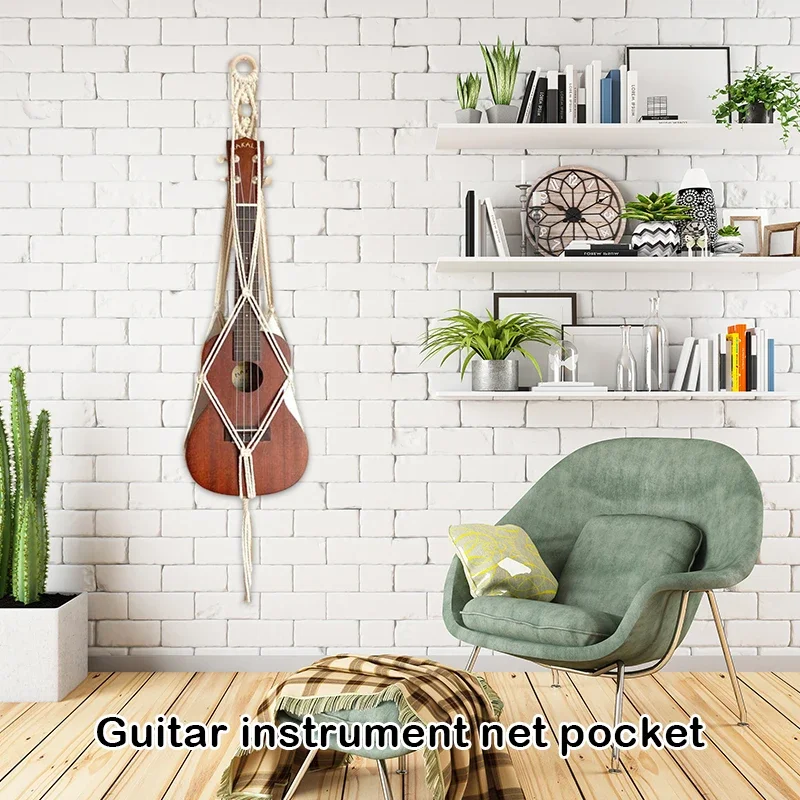 21inch Guitar Wall Hanging Net - Bass Guitar Strings ulasan dan harga