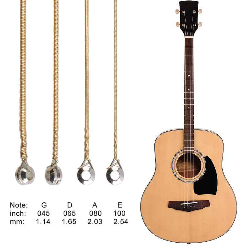 4 Strings Acoustic Bass  ANTI- - Bass Guitar Strings ulasan dan harga