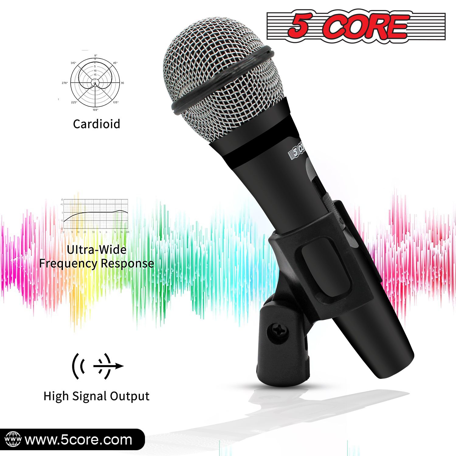 5 CORE Microphone Dynamic Voca - Xlr Microphone Condenser ulasan dan harga