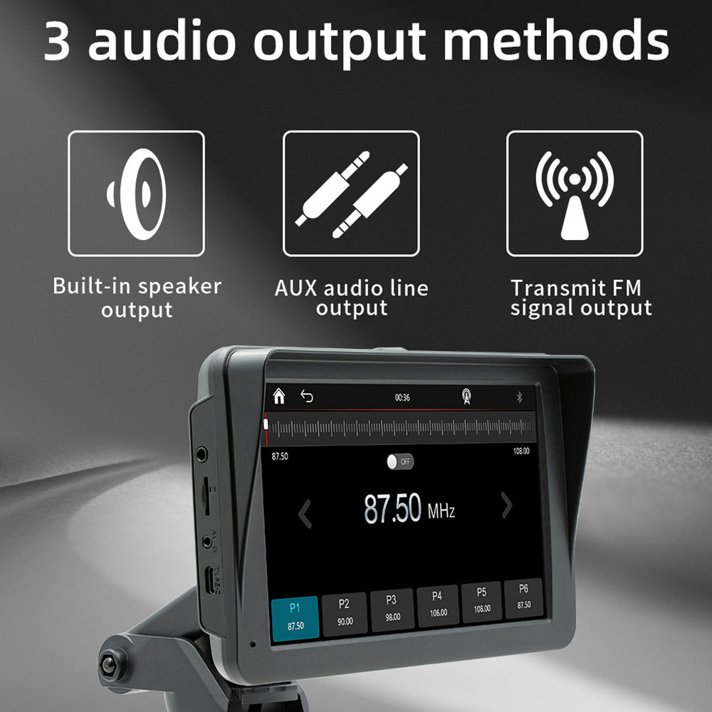 7-Inch Universal Touch HD Scre - Audio Music Png ulasan dan harga