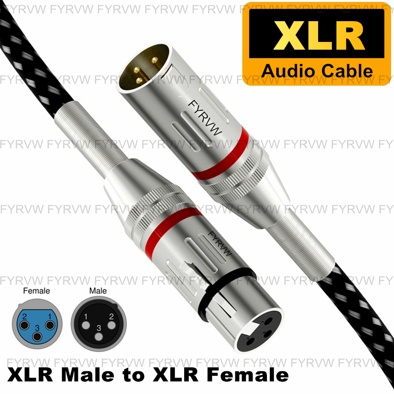 XLR to XLR Mic Audio Cable Kar - Xlr Microphone Condenser ulasan dan harga