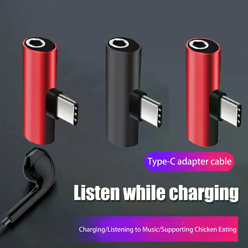 Type-C To 3.5 Mm Headphone Met - Audio And Music Splitter ulasan dan harga