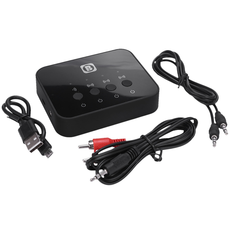 -107 Bluetooth 4 Stereo Audio  - Audio And Music Splitter ulasan dan harga