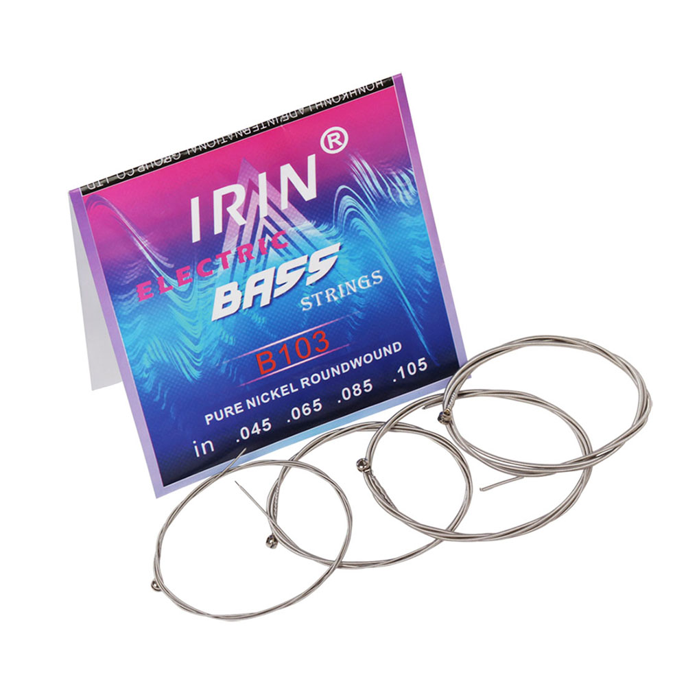 IRIN 4Pcs  4-String Bass Guita - Bass Guitar Strings ulasan dan harga