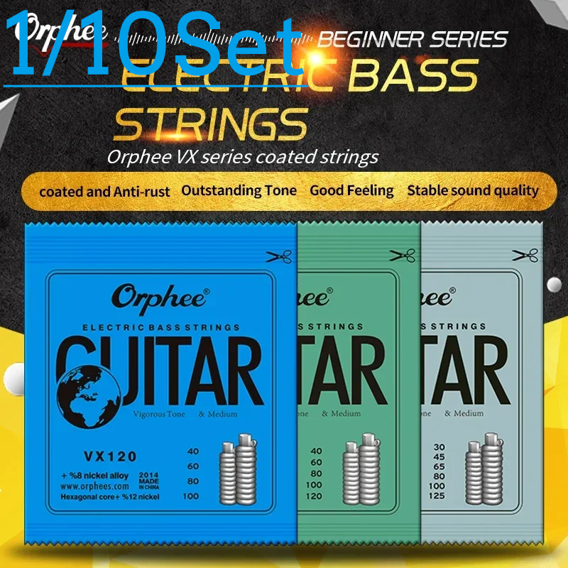 Orphee 4/5/6 Electric Bass Gui - Bass Guitar Strings ulasan dan harga