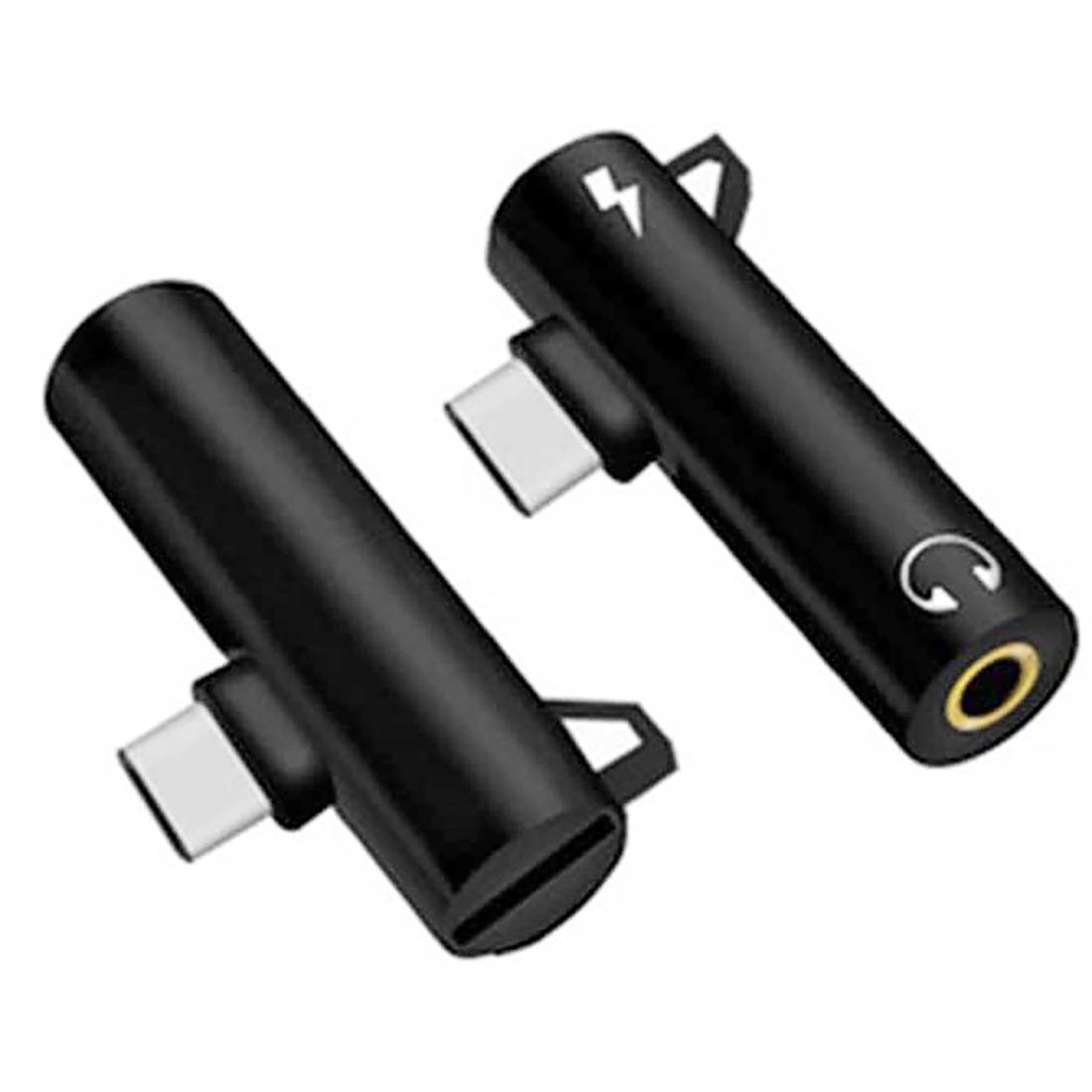 Type-C Audio Adapter Hook Call - Audio And Music Splitter ulasan dan harga