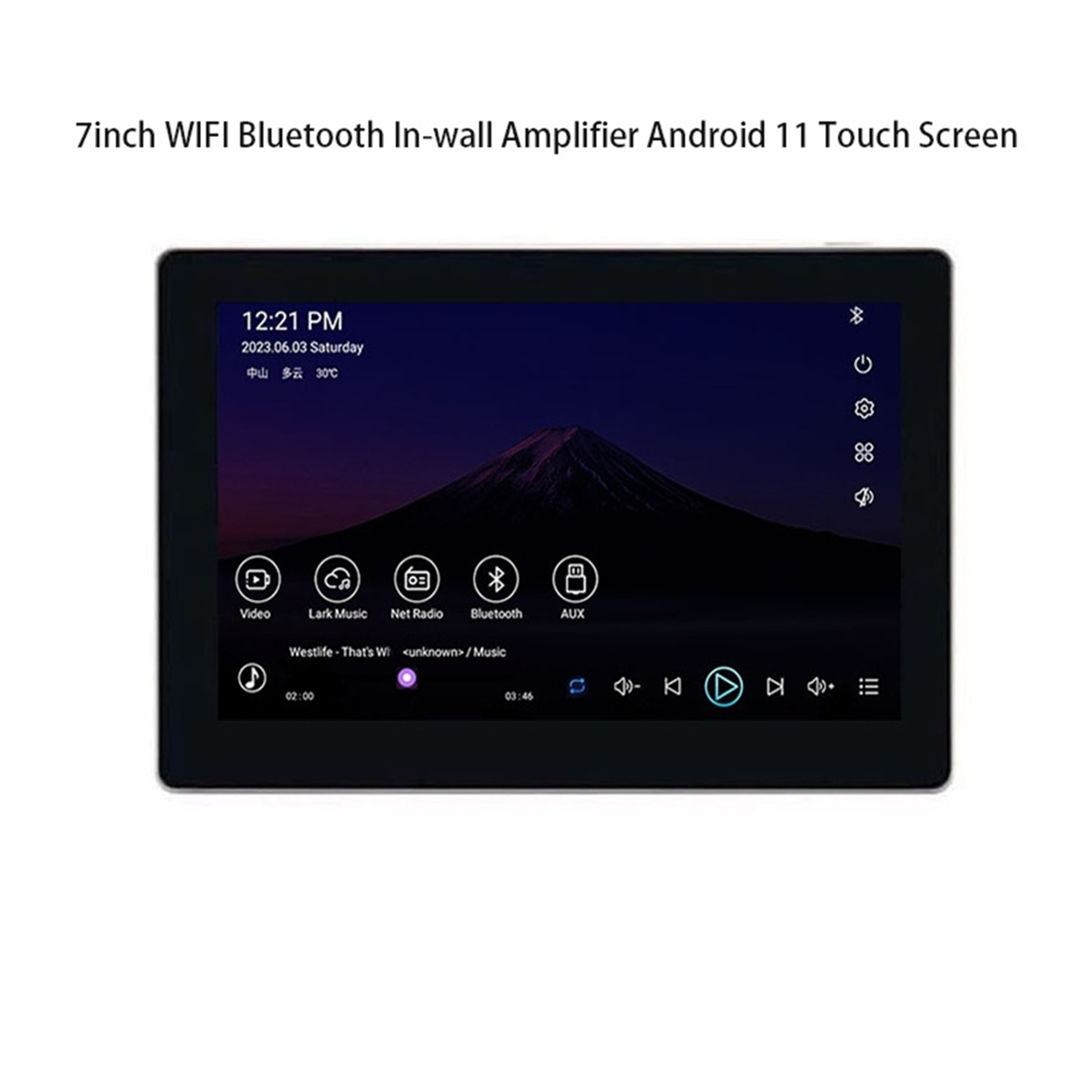HOT!7 Inch Android 11 Smart Ho - Audio Music Google ulasan dan harga