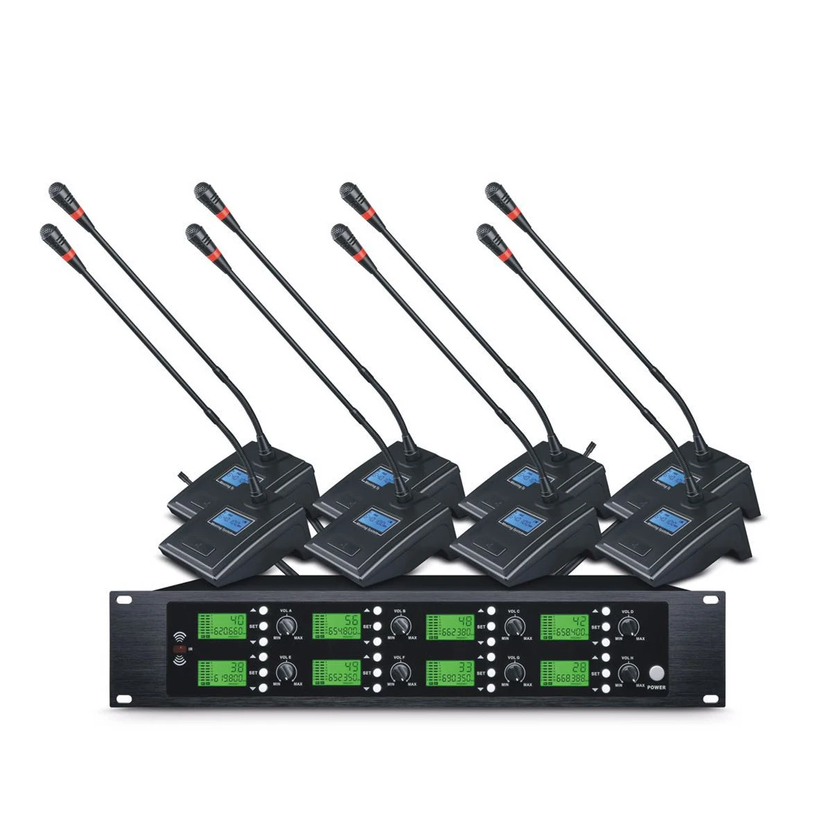 Raptor-F22 8 Ways Wireless Con - Xlr Microphone Condenser ulasan dan harga