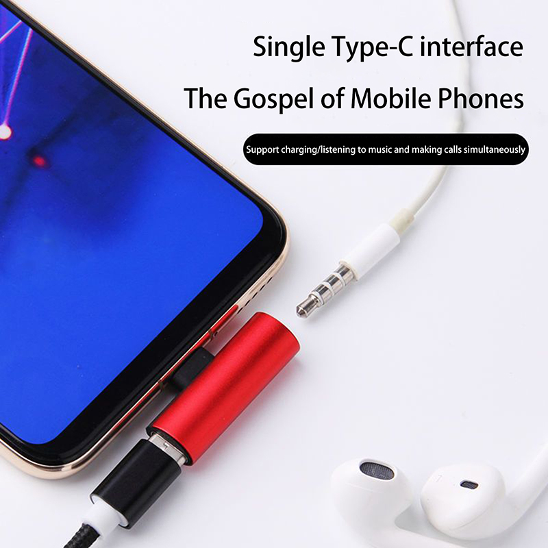 USB Type-C To 3.5 Mm Headphone - Audio And Music Splitter ulasan dan harga
