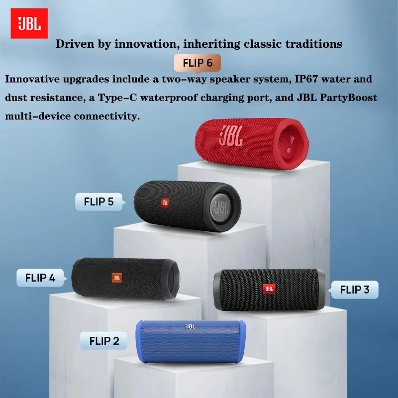 JBL FLIP6 Cylinder Bluetooth S - Jbl Speaker Flip 6 ulasan dan harga