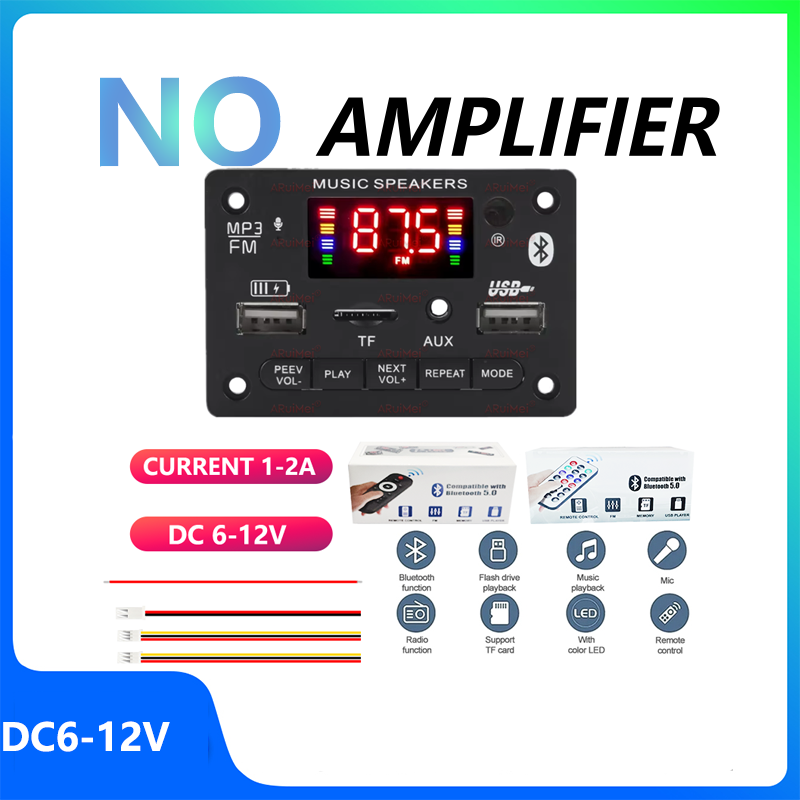 Without an amplifier Bluetooth - Audio Music Volume ulasan dan harga