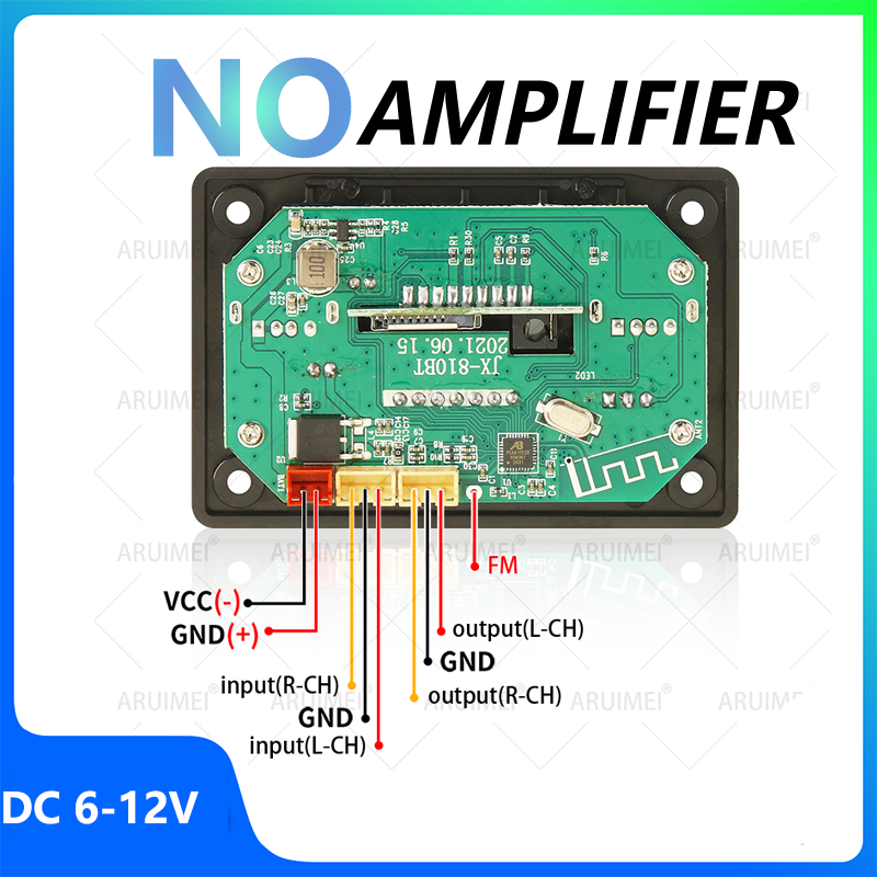 Without an amplifier Bluetooth - Audio Music Volume ulasan dan harga