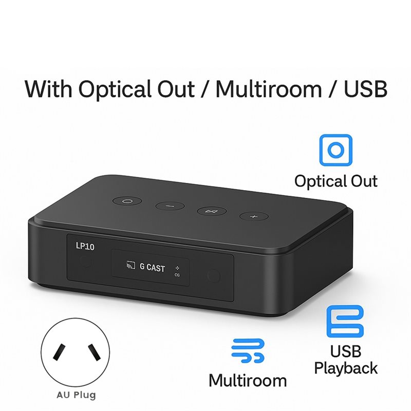 LP10 Wireless Music Streamer W - Audio Music Google ulasan dan harga
