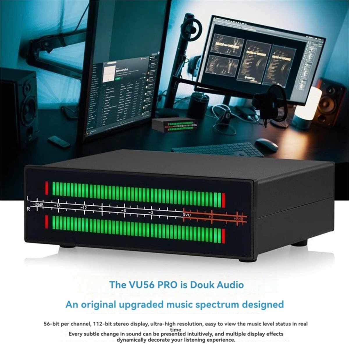 A40I VU56-PRO Dual Channel Mus - Audio And Music Splitter ulasan dan harga