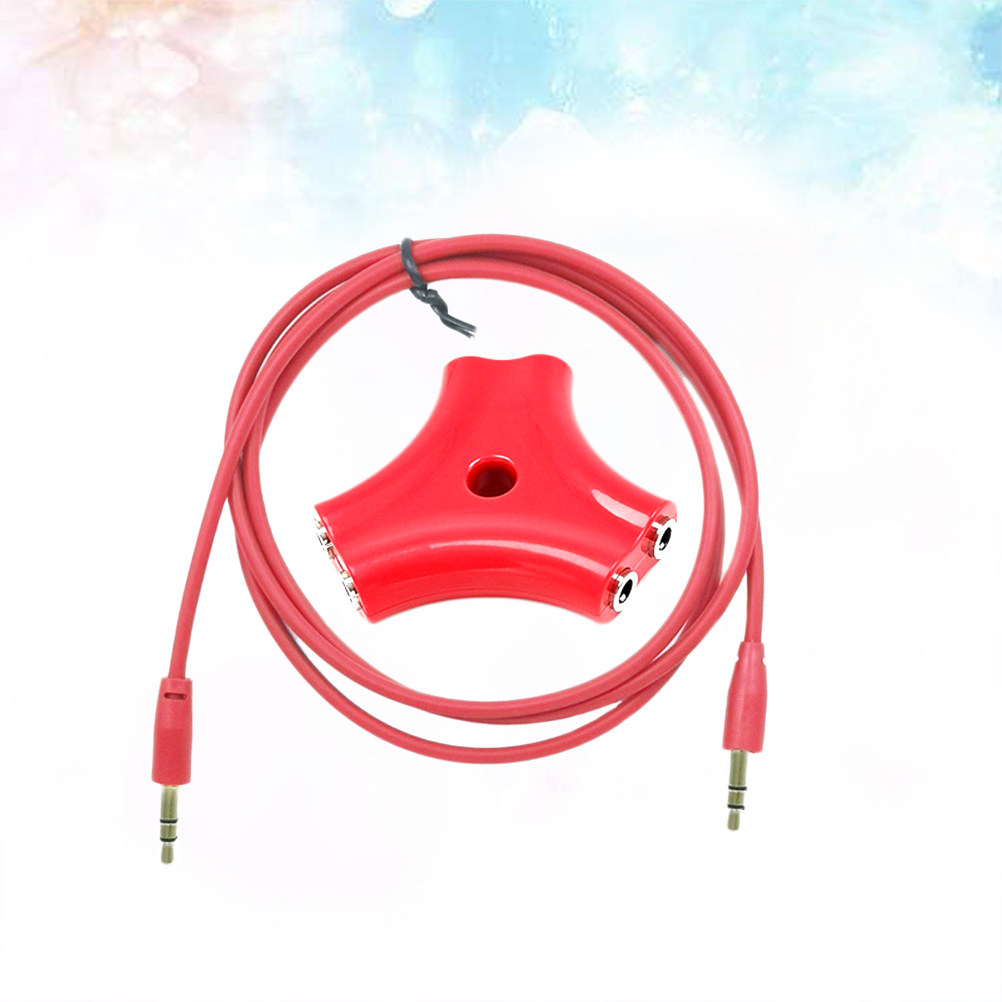 1 to 5 Way 3.5mm Headphone Spl - Audio And Music Splitter ulasan dan harga