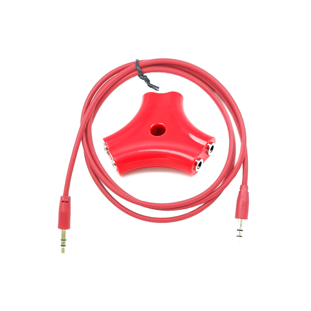 1 to 5 Way 3.5mm Headphone Spl - Audio And Music Splitter ulasan dan harga