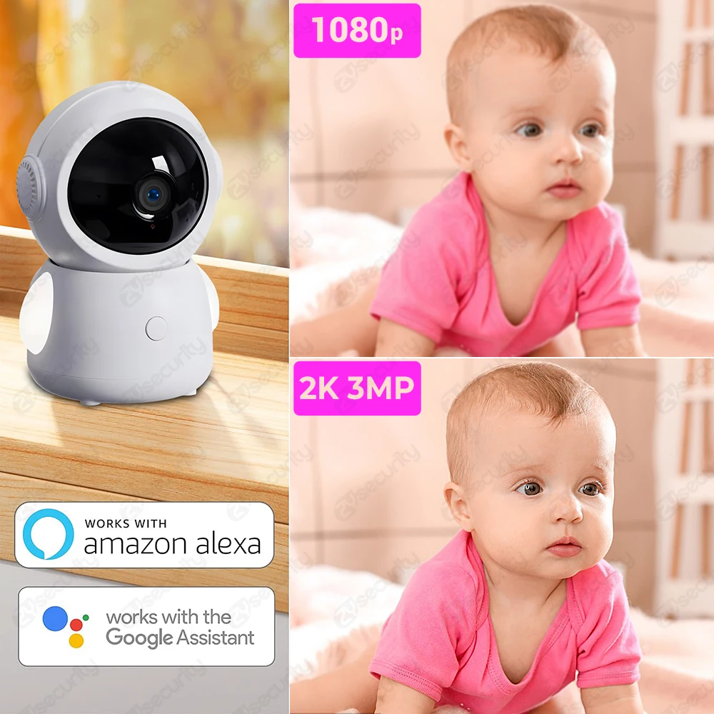 WiFi Baby Monitor with Two Cam - Audio Music Google ulasan dan harga