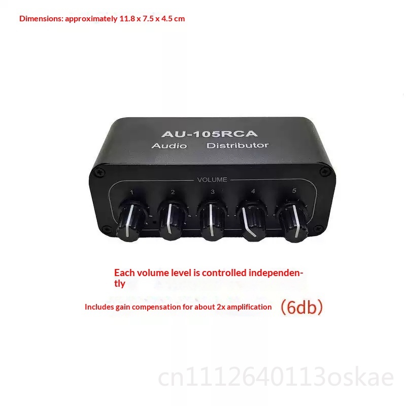 Two-channel audio RCA splitter - Audio And Music Splitter ulasan dan harga