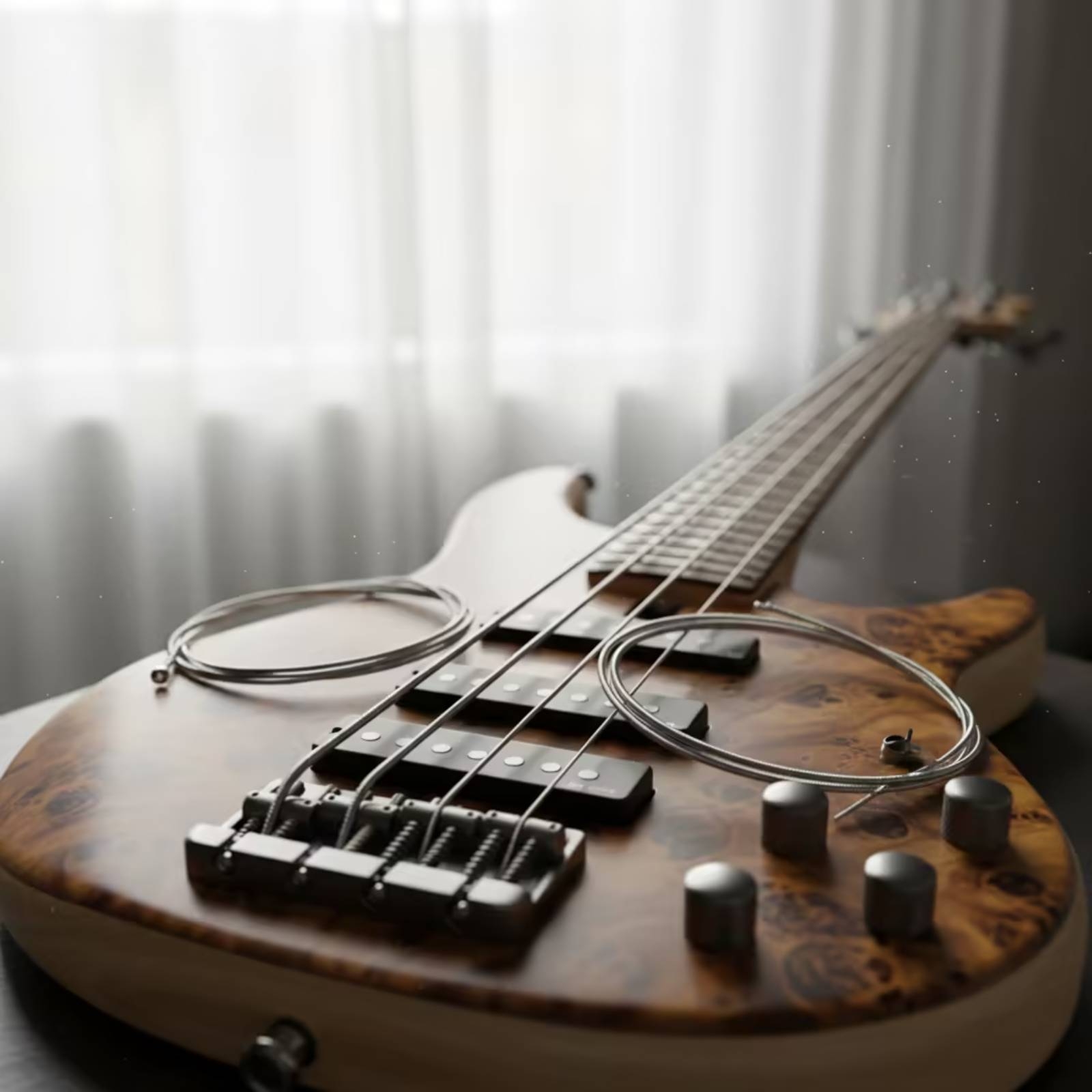 5-String Bass Guitar Strings L - Bass Guitar Strings ulasan dan harga
